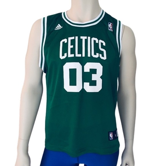 🏀 NBA Adidas Boston Celtics Jim O'Brien # 3 Jersey Youth L - Picture 2 of 9